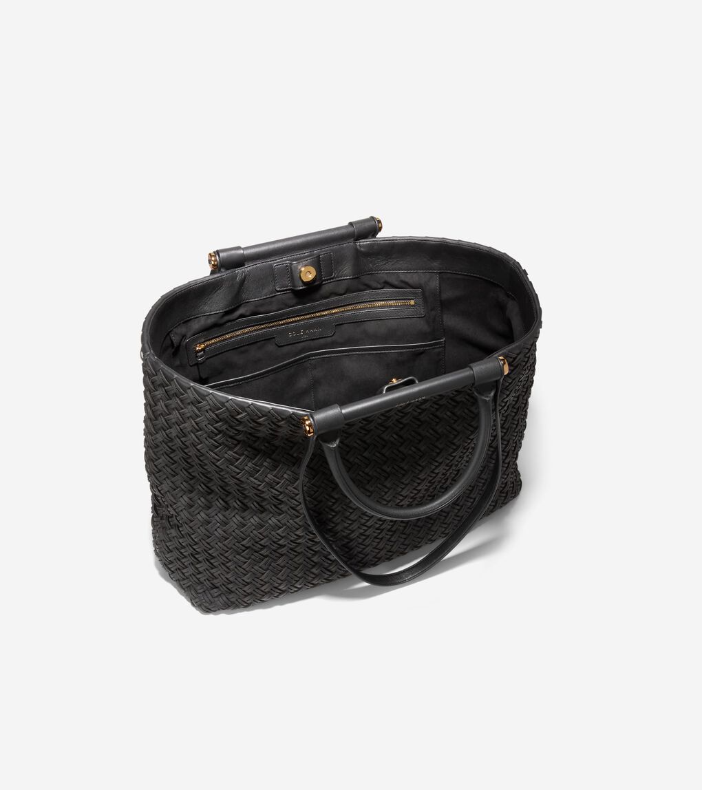 CATHERINE WOVEN TOTE
